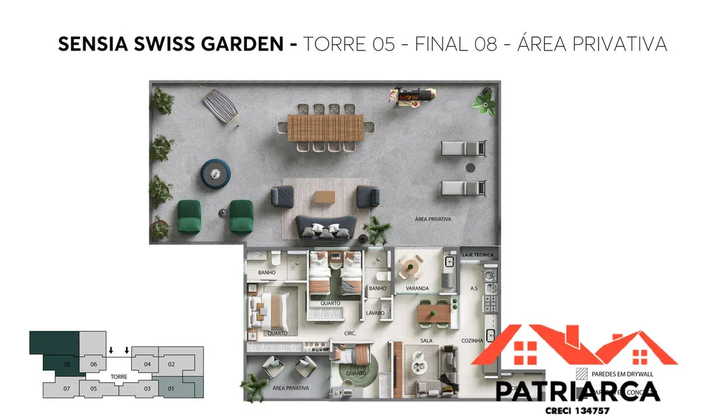 Apartamento, 2 quartos, 61 m² - Foto 6