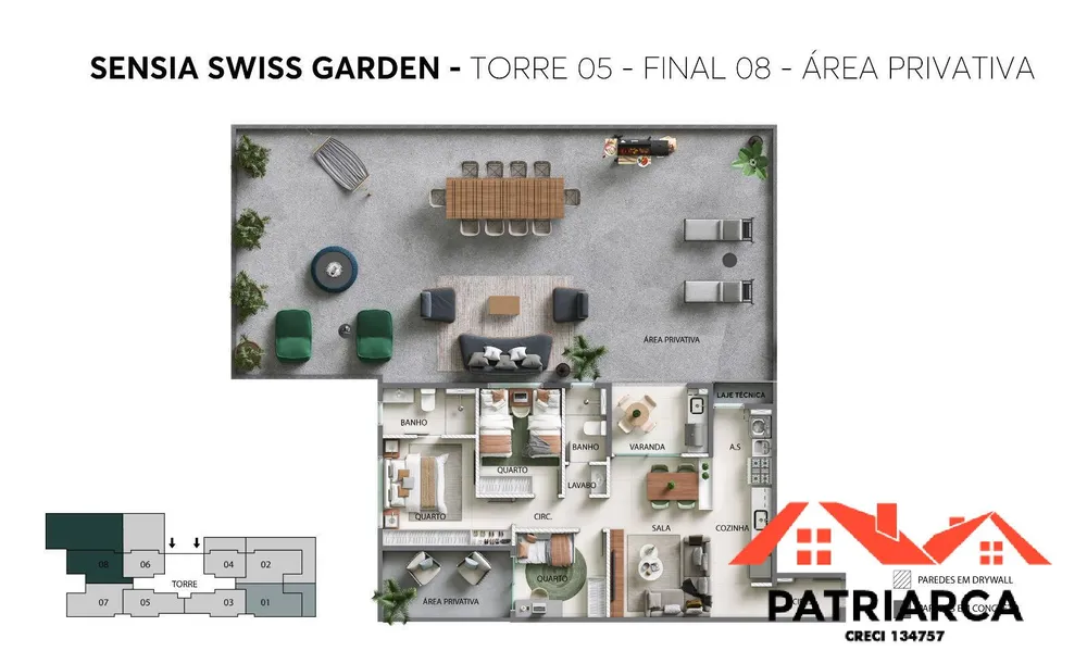 Apartamento, 2 quartos, 61 m² - Foto 4