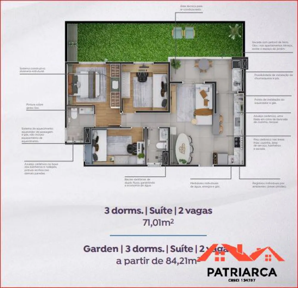 Apartamento, 2 quartos, 56 m² - Foto 12
