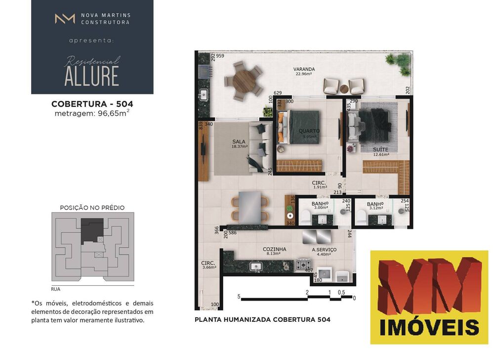 Apartamento, 3 quartos, 123 m² - Foto 2