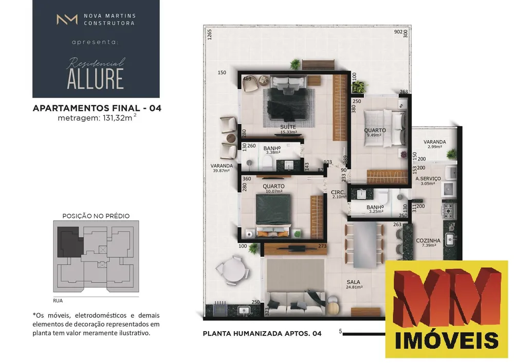 Apartamento, 3 quartos, 123 m² - Foto 21