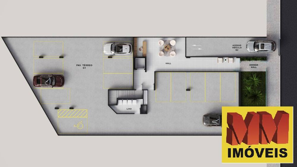 Apartamento à venda com 2 quartos, 90m² - Foto 2