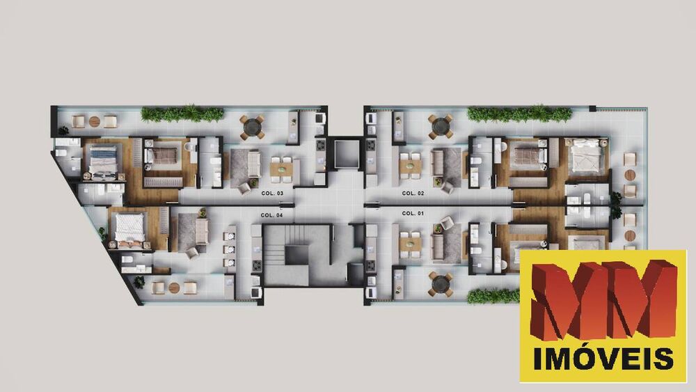 Apartamento à venda com 2 quartos, 90m² - Foto 3
