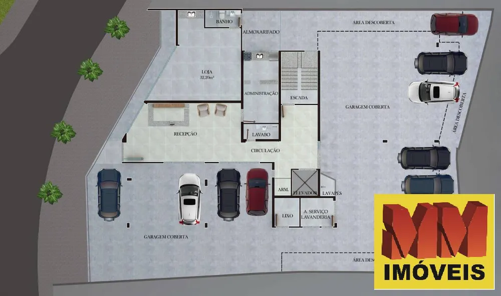 Loja-Salão, 32 m² - Foto 10