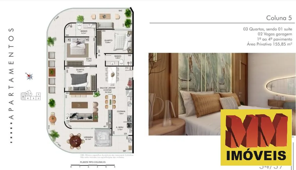 Apartamento, 1 quarto, 55 m² - Foto 15