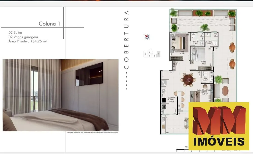 Apartamento, 1 quarto, 55 m² - Foto 3