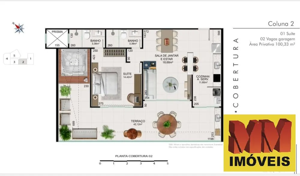 Apartamento, 1 quarto, 55 m² - Foto 13