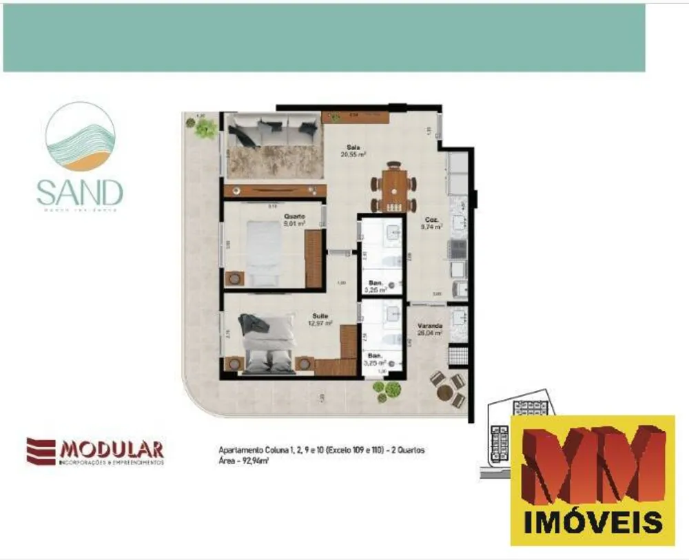 Apartamento, 1 quarto, 65 m² - Foto 19