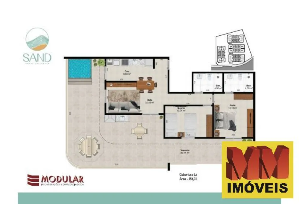 Apartamento, 1 quarto, 65 m² - Foto 26
