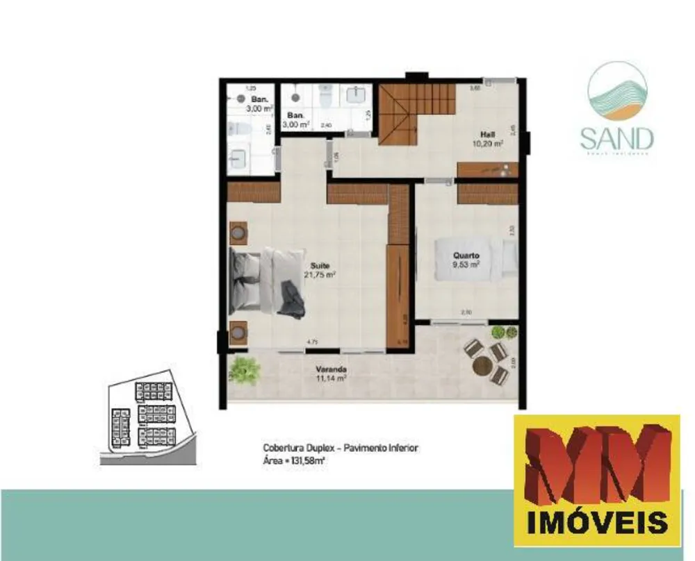 Apartamento, 1 quarto, 65 m² - Foto 22