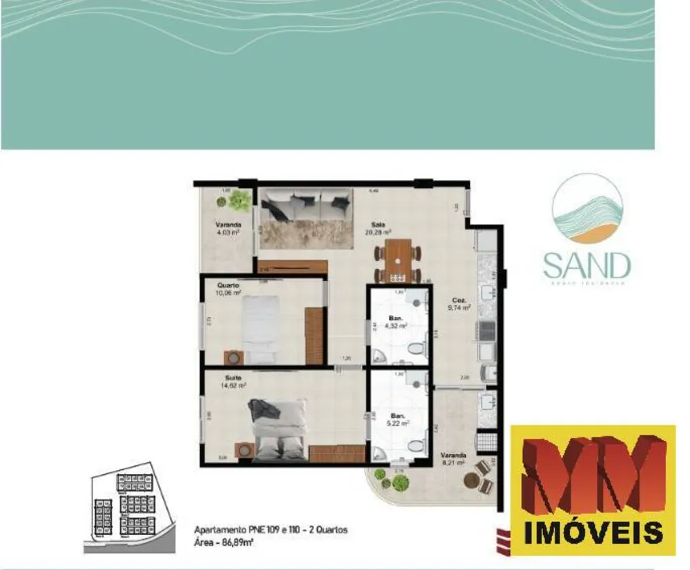 Apartamento, 1 quarto, 65 m² - Foto 24