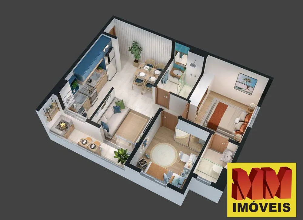 Apartamento, 2 quartos, 46 m² - Foto 18