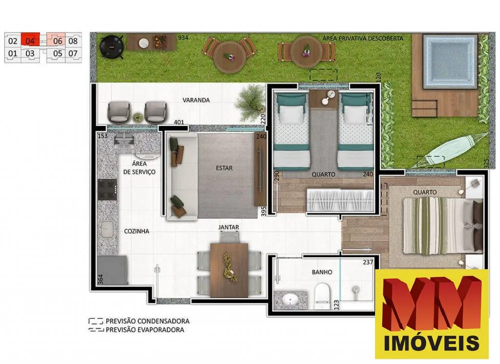 Apartamento, 2 quartos, 46 m² - Foto 24