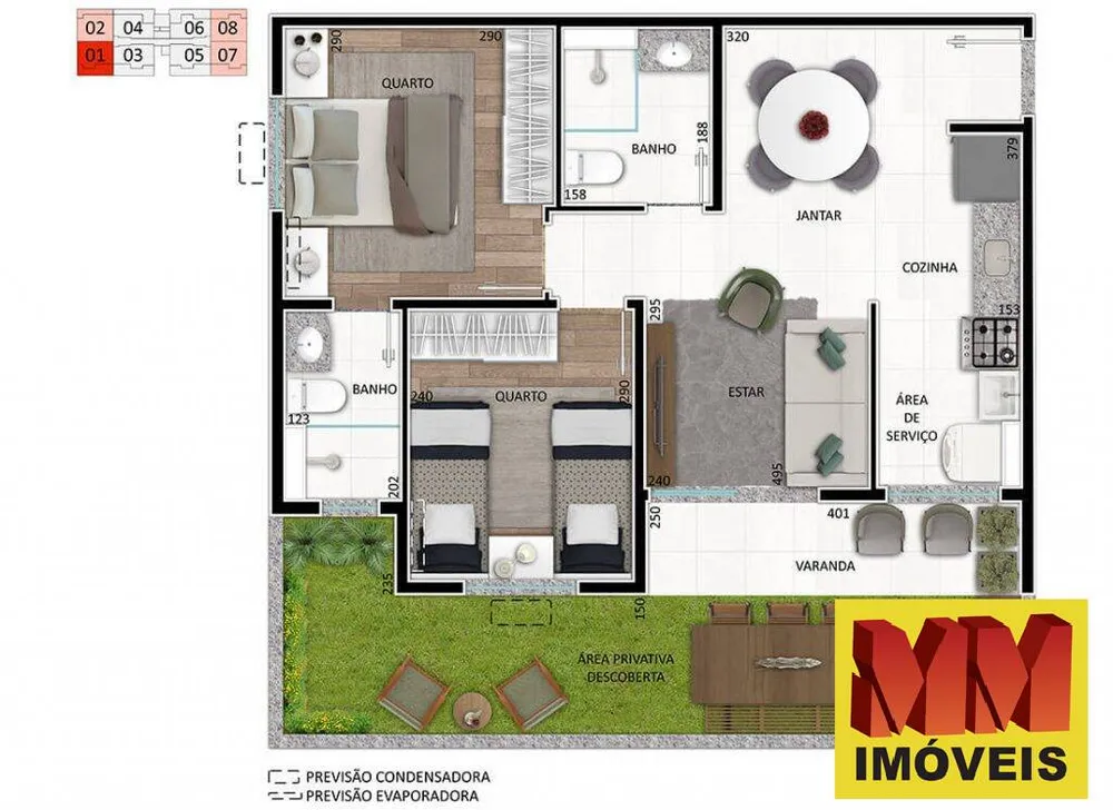 Apartamento, 2 quartos, 46 m² - Foto 26