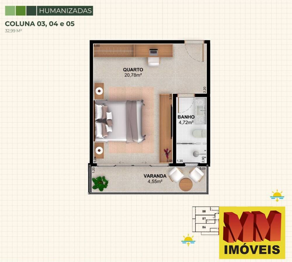 Prédio Inteiro, 33 m² - Foto 2