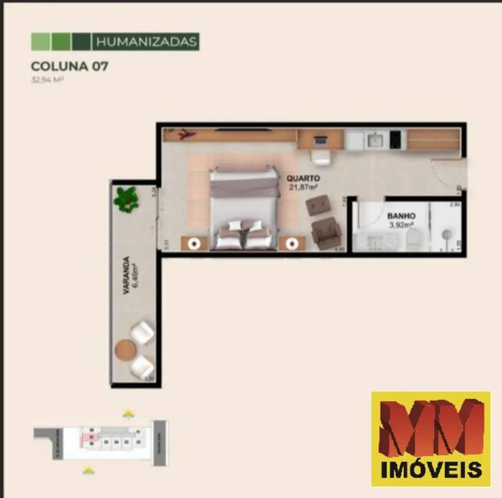 Prédio Inteiro, 33 m² - Foto 9