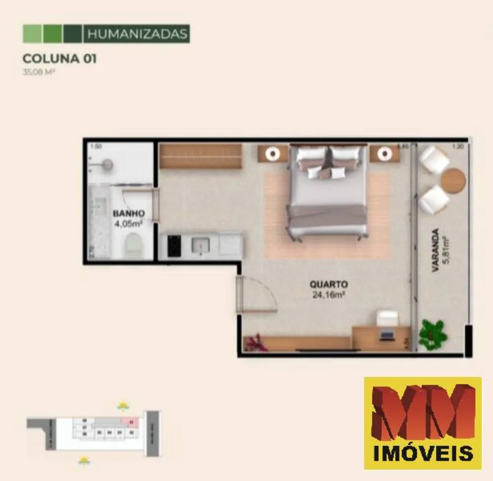Prédio Inteiro, 33 m² - Foto 6