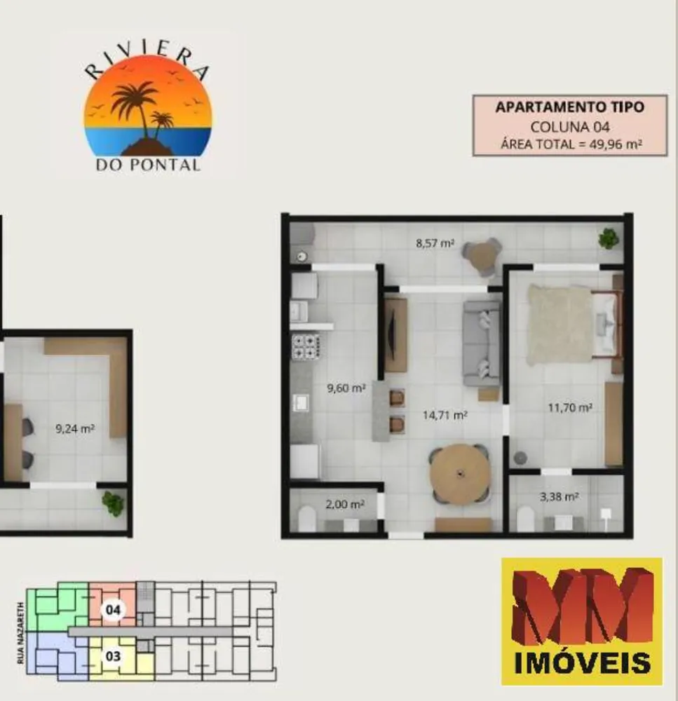 Apartamento, 1 quarto, 50 m² - Foto 12