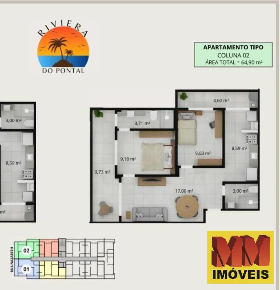 Apartamento, 1 quarto, 50 m² - Foto 10