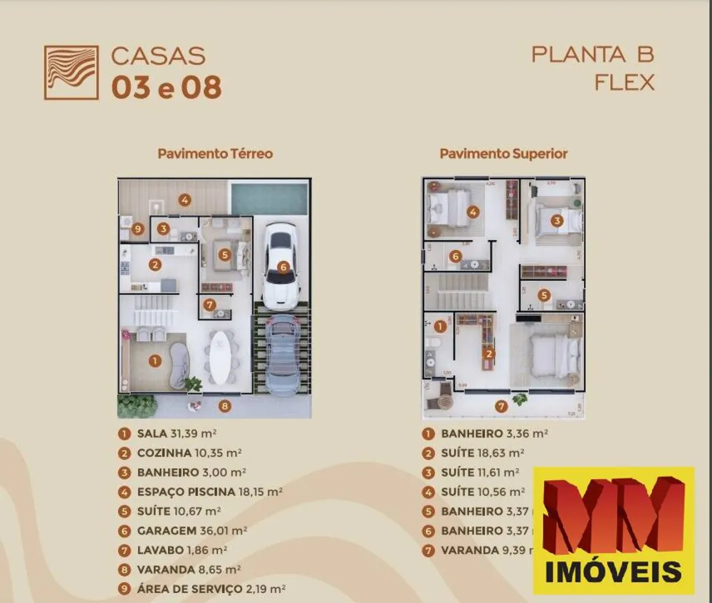 Casa de Condomínio, 4 quartos - Foto 18