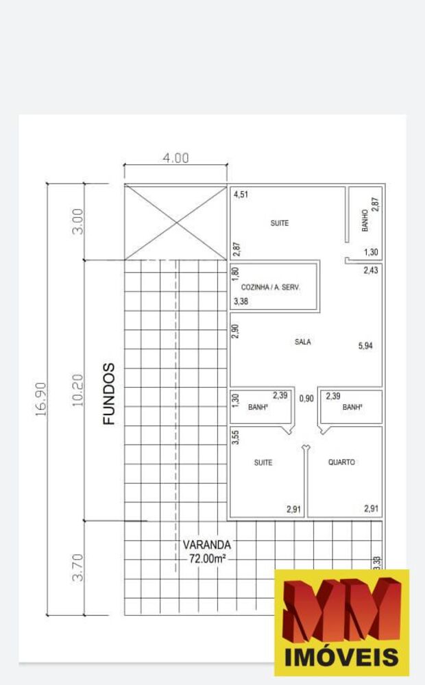 Apartamento à venda com 2 quartos, 84m² - Foto 8