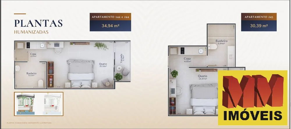Apartamento, 1 quarto, 26 m² - Foto 28
