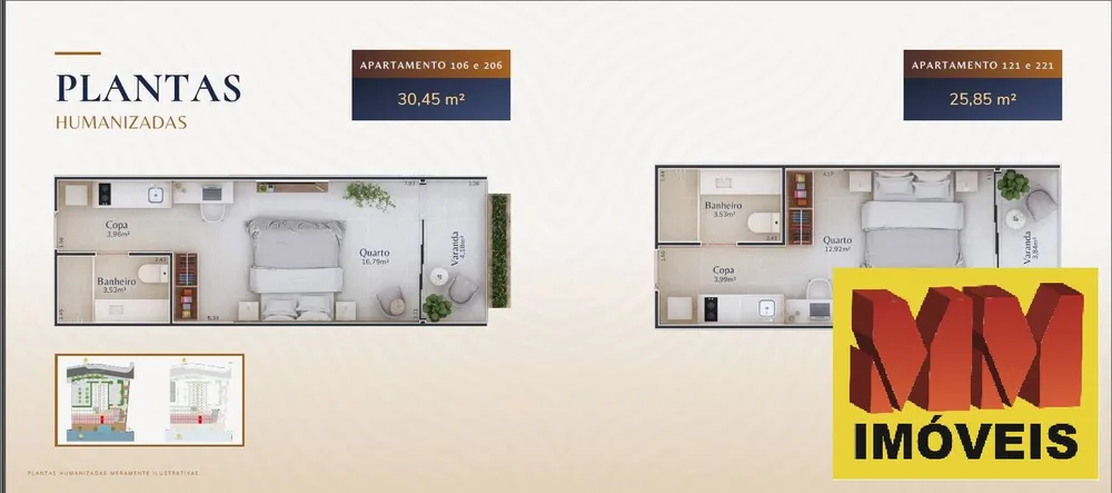 Apartamento, 1 quarto, 26 m² - Foto 26