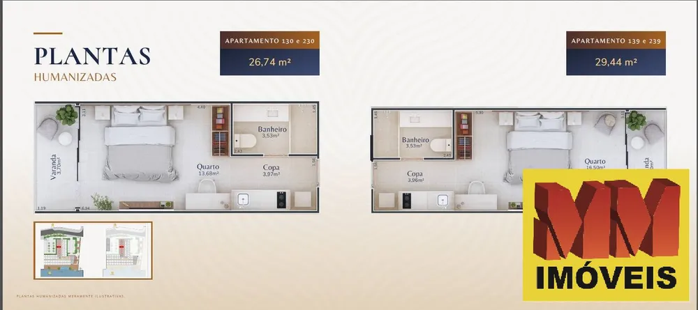 Apartamento, 1 quarto, 26 m² - Foto 29