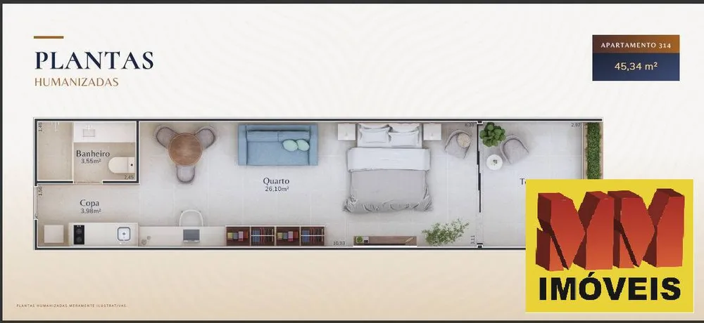 Apartamento, 1 quarto, 26 m² - Foto 30