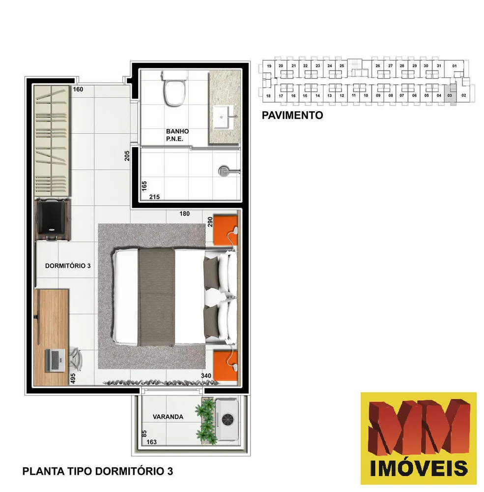 Flat/Apart Hotel, 1 quarto, 25 m² - Foto 12