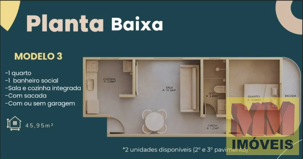 Apartamento, 1 quarto, 45 m² - Foto 13