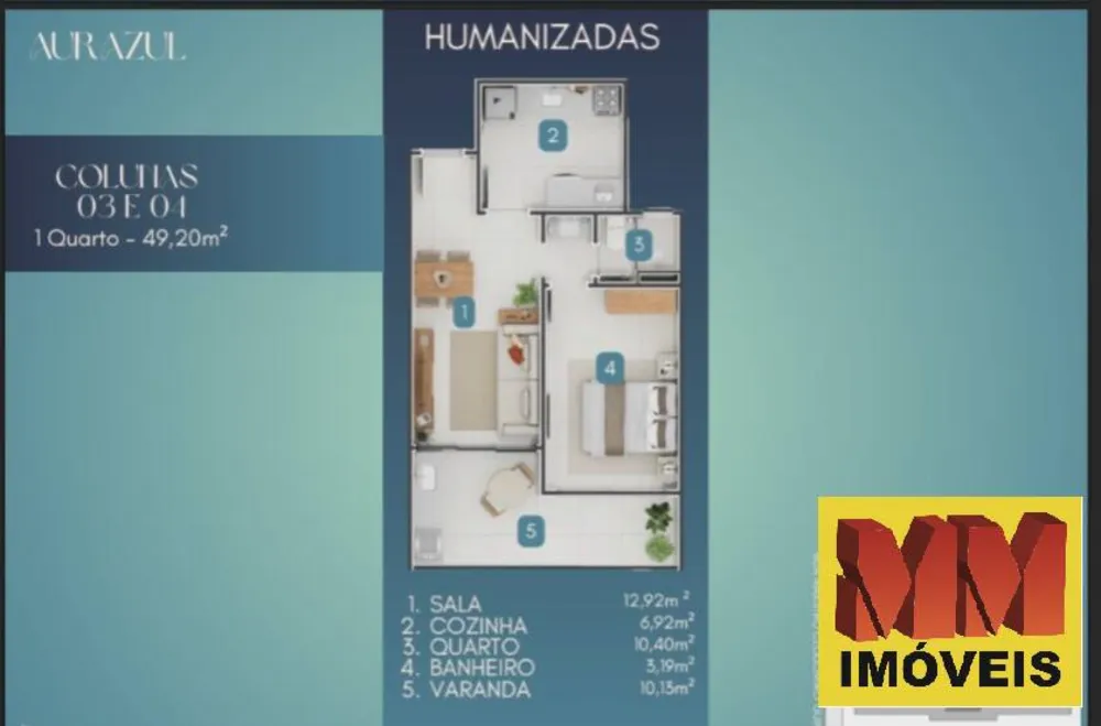 Apartamento, 1 quarto, 50 m² - Foto 21