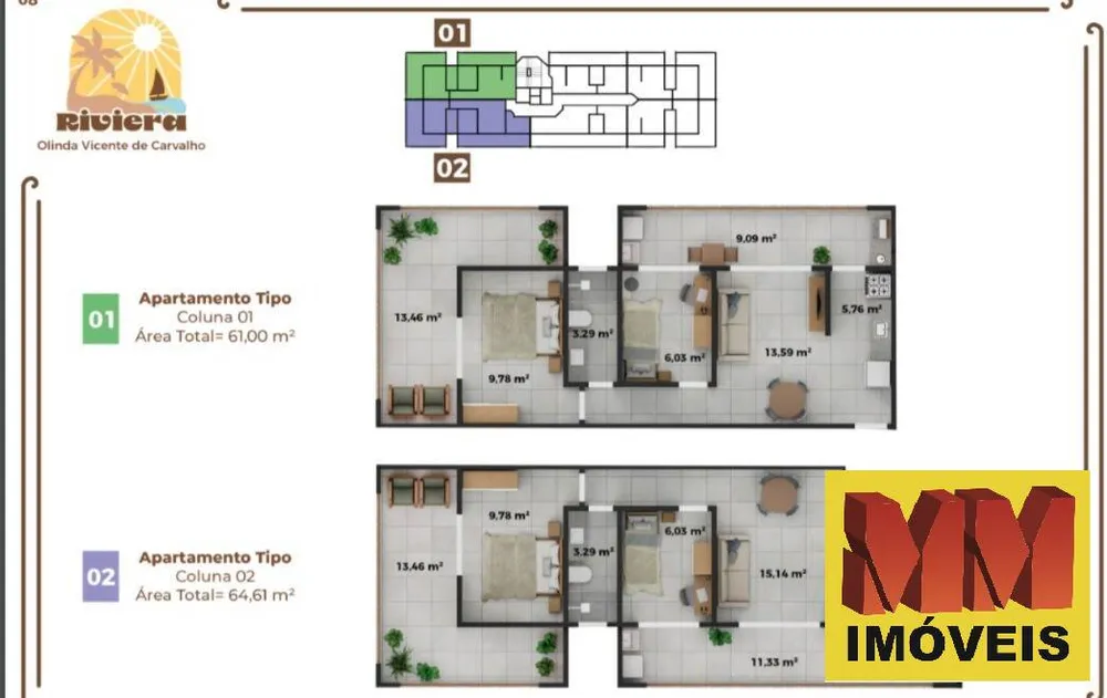 Apartamento, 1 quarto, 49 m² - Foto 6