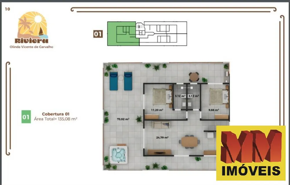 Apartamento, 1 quarto, 49 m² - Foto 8