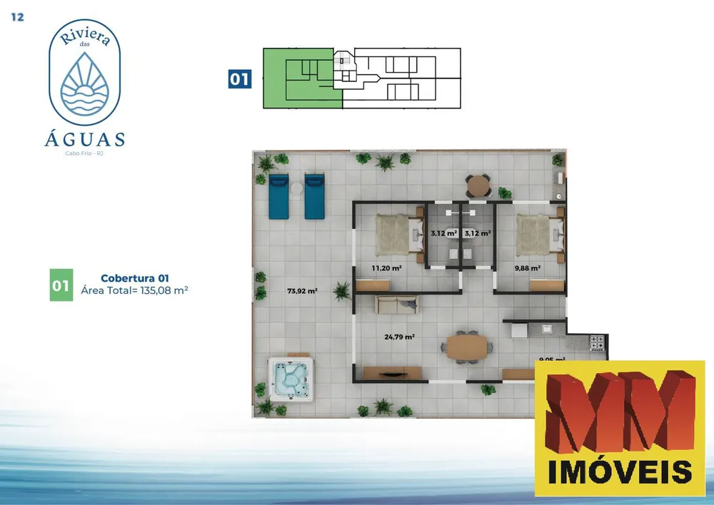Apartamento, 2 quartos, 61 m² - Foto 12