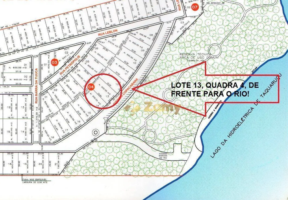 Loteamento e Condomínio, 600 m² - Foto 1