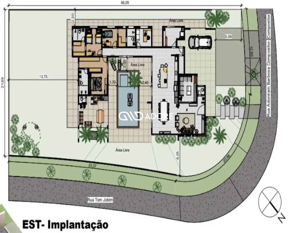 Apartamento, 3 quartos, 90 m² - Foto 1