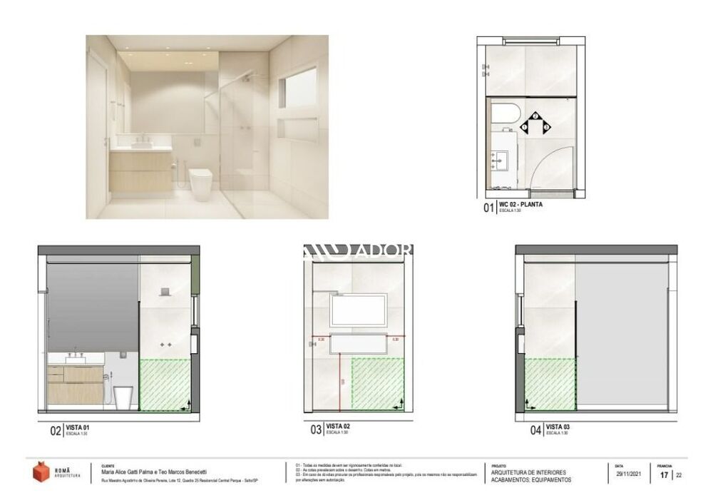 Casa de Condomínio à venda com 3 quartos, 254m² - Foto 17