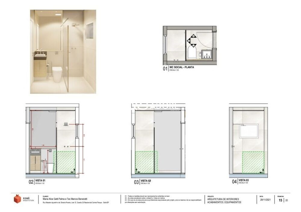 Casa de Condomínio à venda com 3 quartos, 254m² - Foto 15