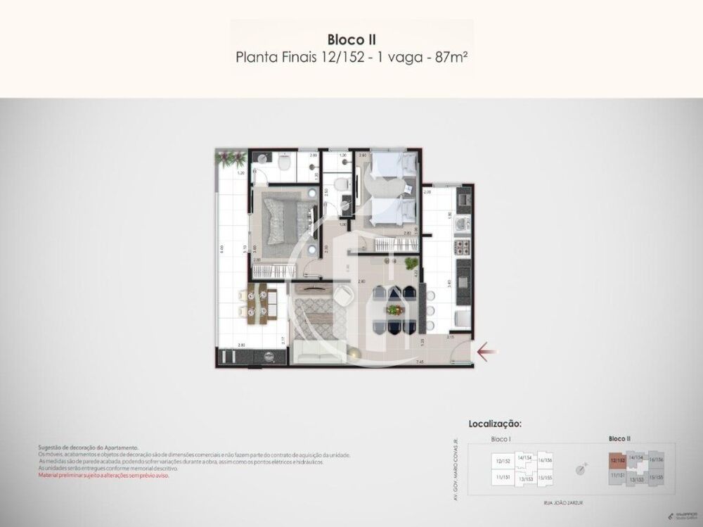 Apartamento, 2 quartos, 74 m² - Foto 6