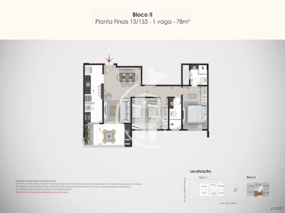 Apartamento, 2 quartos, 74 m² - Foto 16