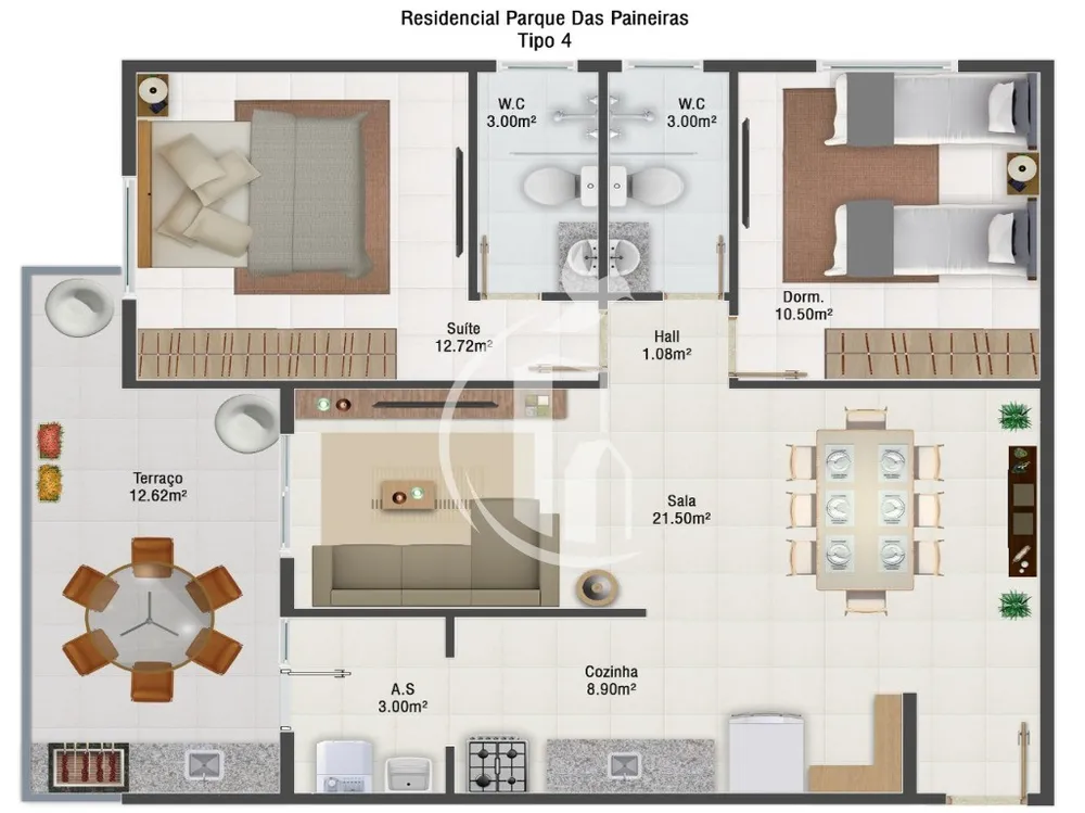 Apartamento, 3 quartos, 110 m² - Foto 12
