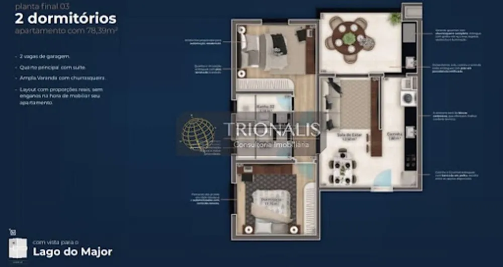 Apartamento, 2 quartos, 78 m² - Foto 5