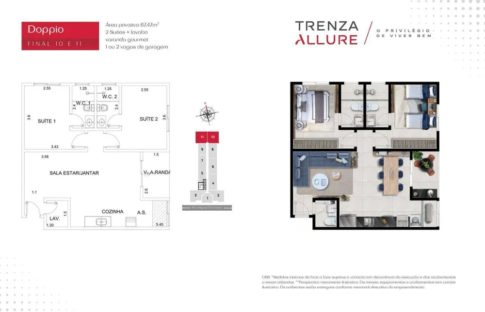 Apartamento, 2 quartos, 64 m² - Foto 10