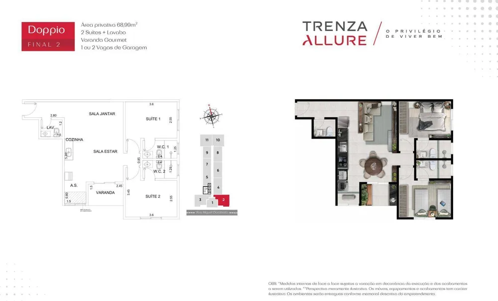 Apartamento, 2 quartos, 64 m² - Foto 6