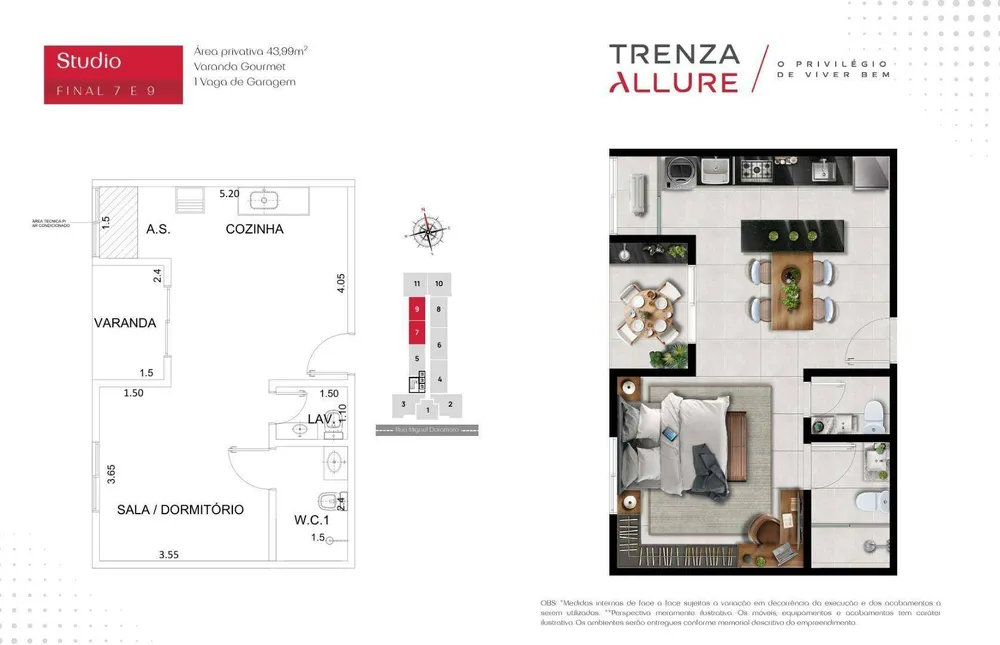 Apartamento, 2 quartos, 64 m² - Foto 7
