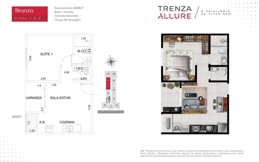 Apartamento, 2 quartos, 68 m² - Foto 10