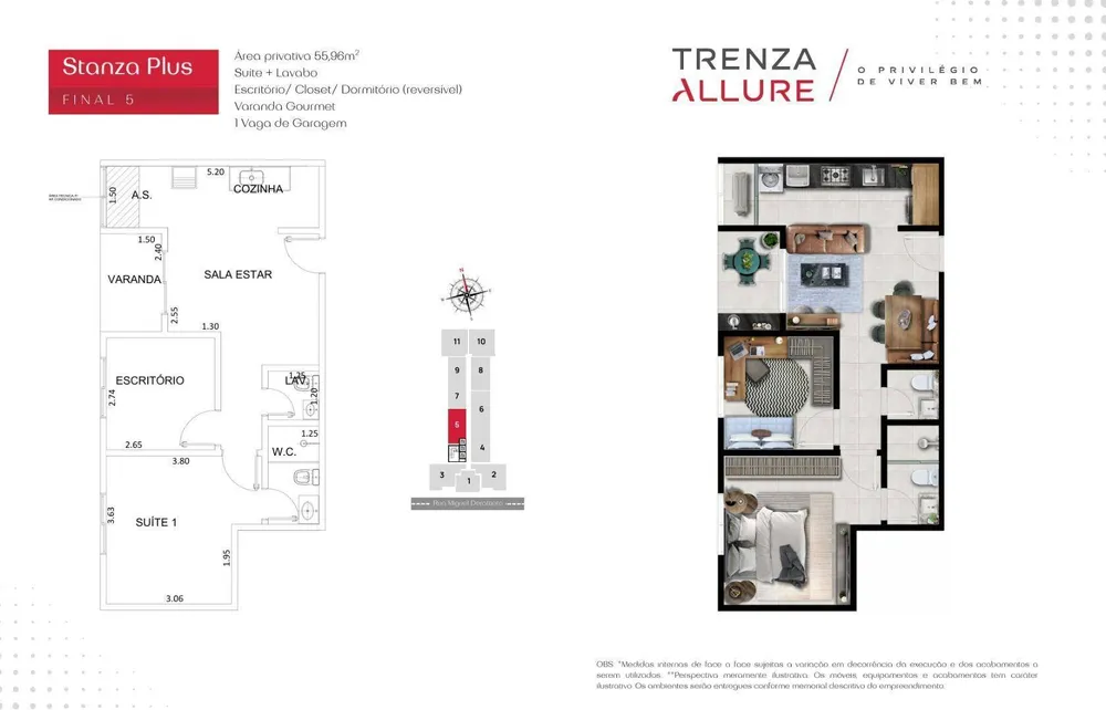 Apartamento, 2 quartos, 68 m² - Foto 9