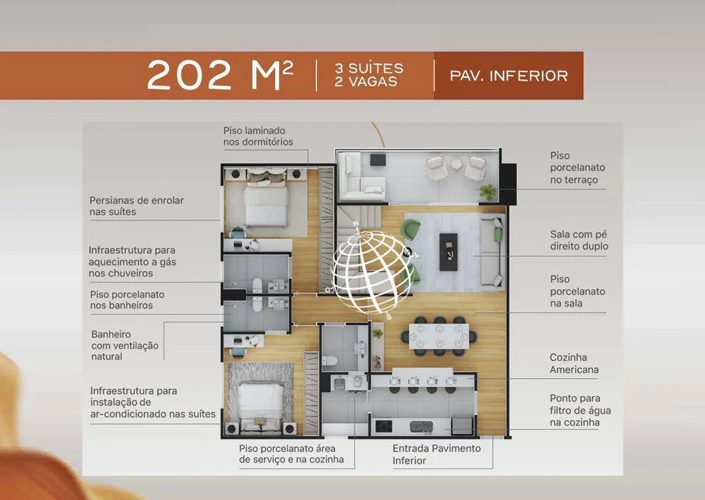 Apartamento, 3 quartos, 128 m² - Foto 4