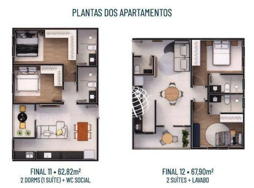 Apartamento, 2 quartos, 65 m² - Foto 12